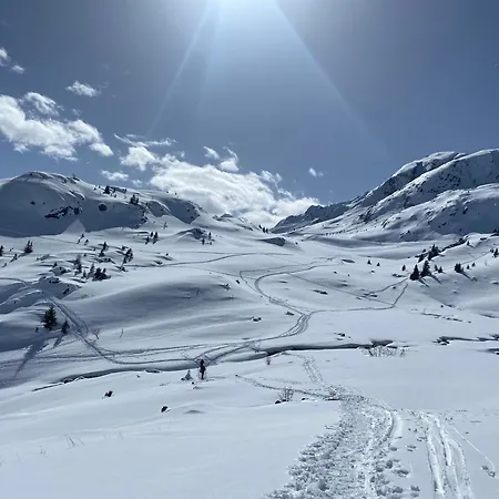 Vue Splendide Montagnes Centre Village Pieds Des Pistes Et Remontees Mecaniques Apartment La Chal